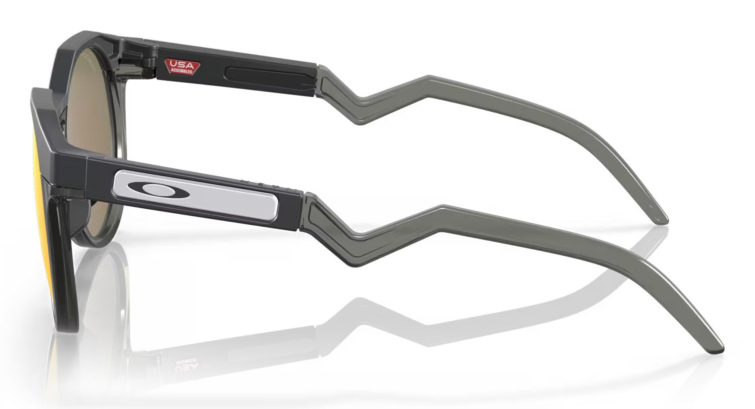 Oakley HSTN MtCrbn/GrySmk w/ Prizm Ruby zonnebril
