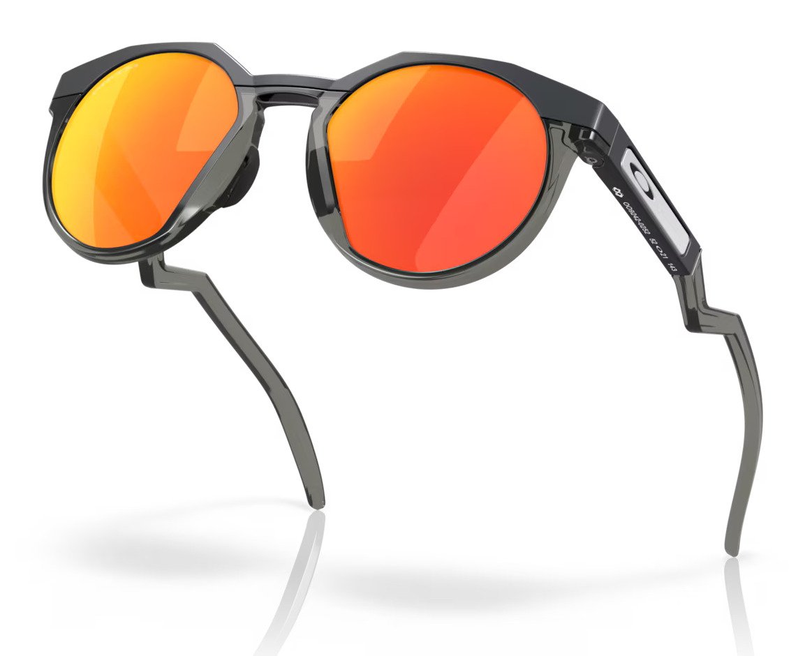 Oakley HSTN MtCrbn/GrySmk w/ Prizm Ruby zonnebril