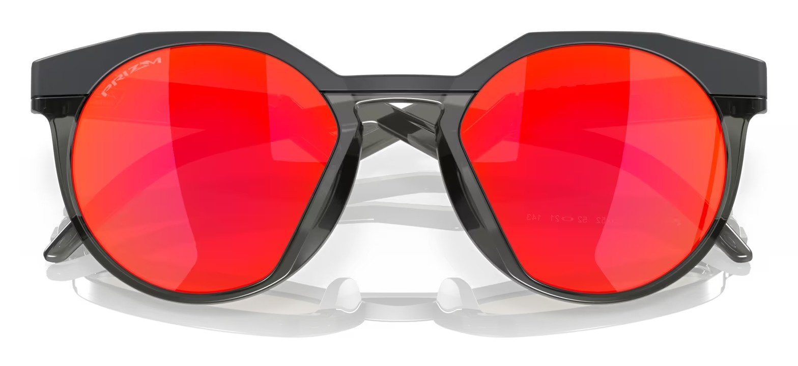 Oakley HSTN MtCrbn/GrySmk w/ Prizm Ruby zonnebril
