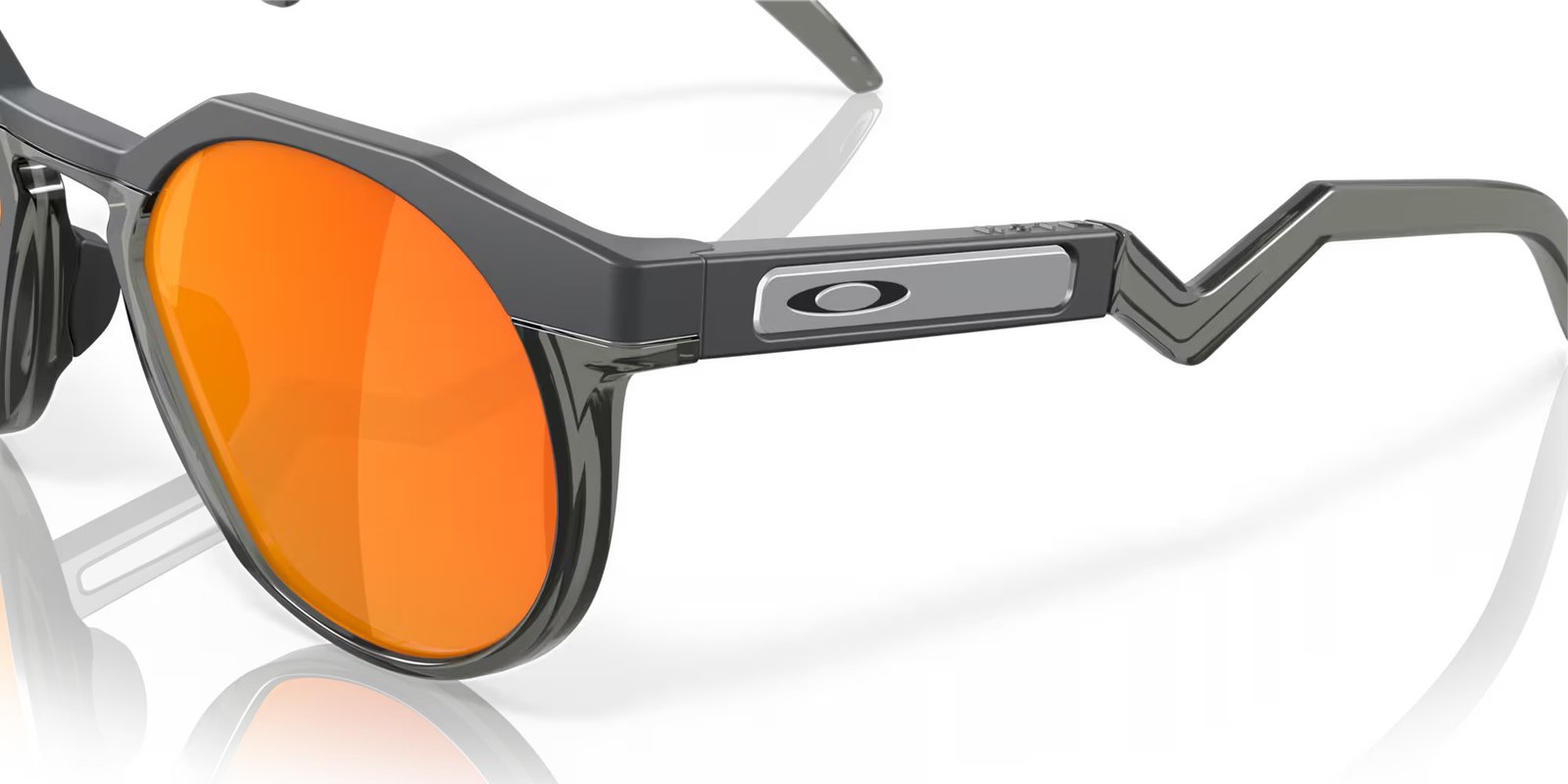 Oakley HSTN MtCrbn/GrySmk w/ Prizm Ruby zonnebril