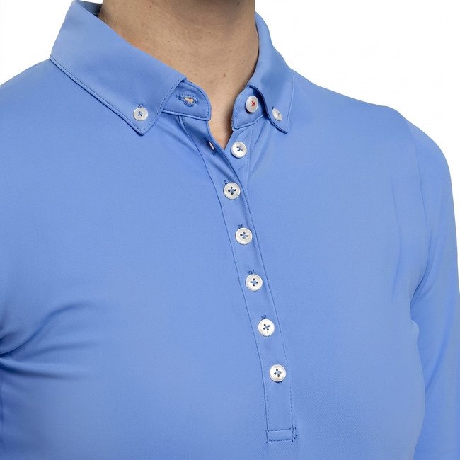 KJUS Catalina Cool longsleeve dames polo, yonder