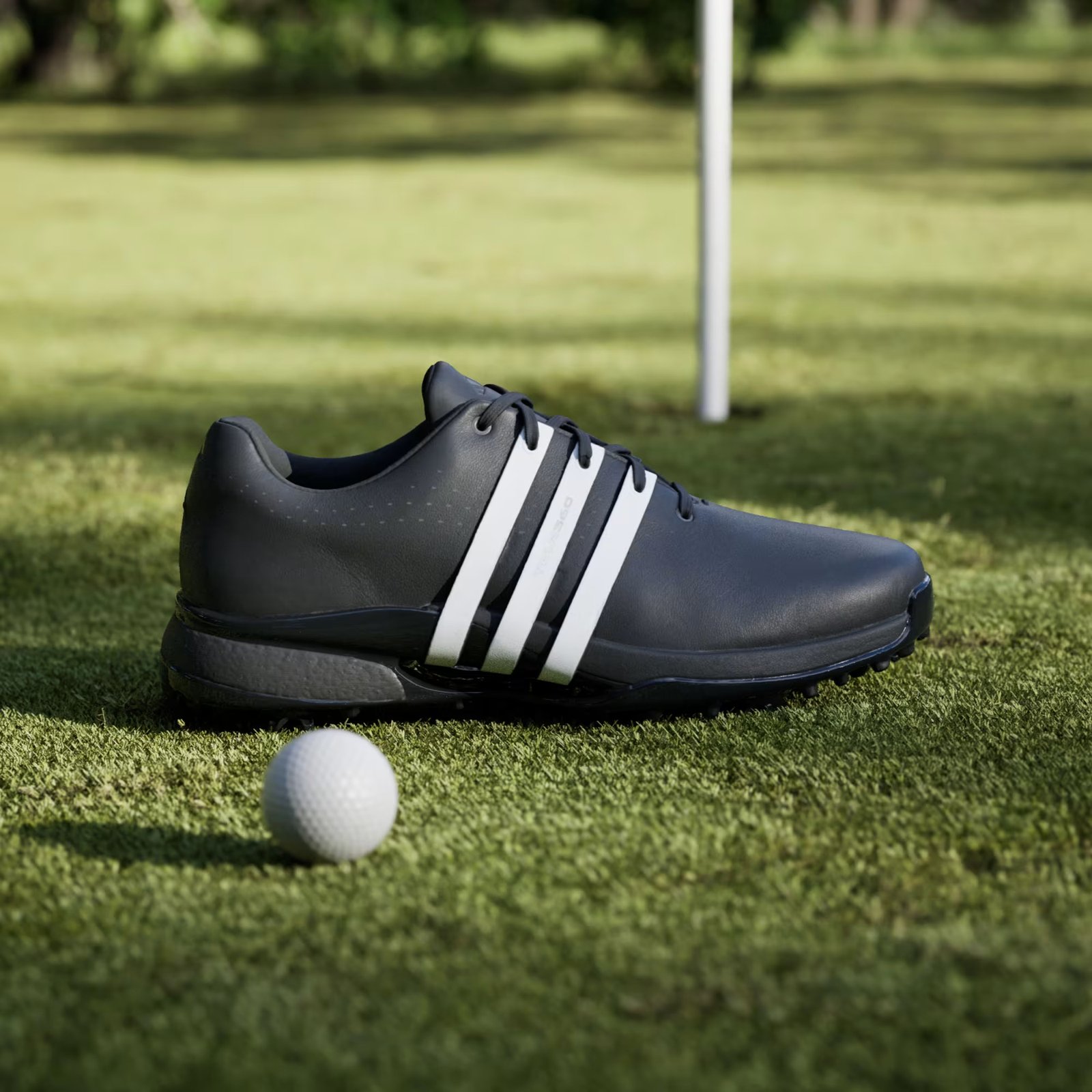 Adidas Tour360 24 heren golfschoenen, zwart