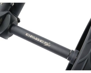 Davies Caddy SMART DHC elektrische trolley, zwart/rode wielen