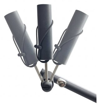 Davies Caddy Compact parapluhouder voor Davies Caddy SMART en QUICK FOLD, mat zwart
