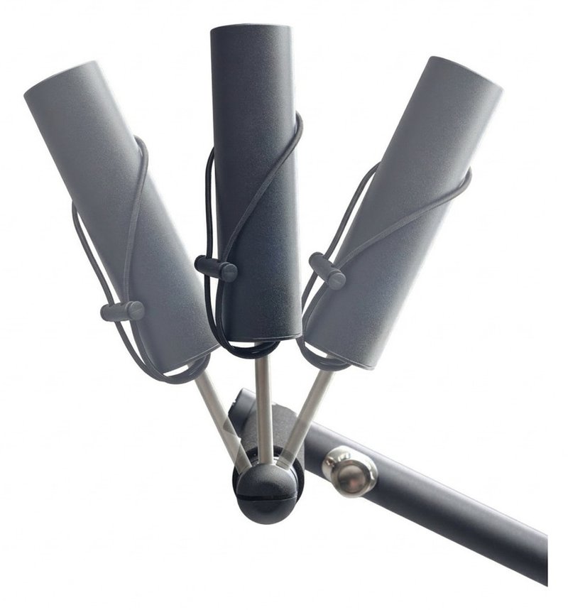 Davies Caddy Compact parapluhouder voor Davies Caddy SMART en QUICK FOLD, mat zwart