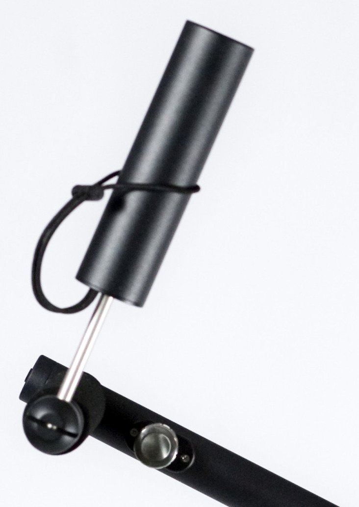 Davies Caddy Compact parapluhouder voor Davies Caddy SMART en QUICK FOLD, mat zwart