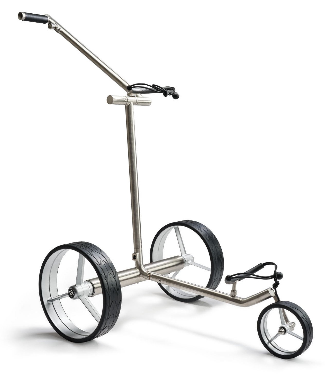 Davies Caddy Premium L Brush elektrische trolley, zilver