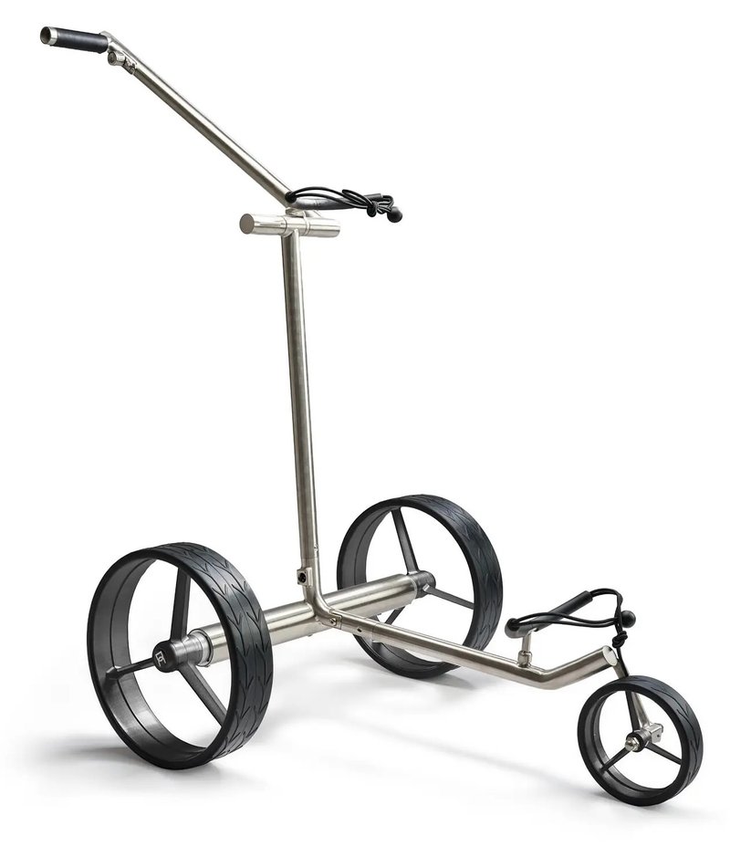 Davies Caddy Premium L Brush elektrische trolley, zilver