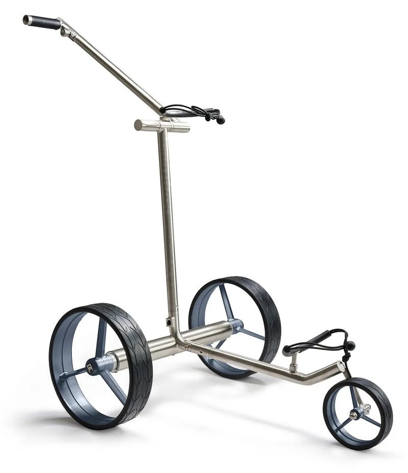 Davies Caddy Premium L Brush elektrische trolley, zilver