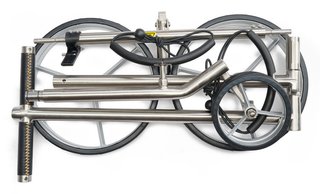 Davies Caddy Elegant handkar, brush/black star wheels