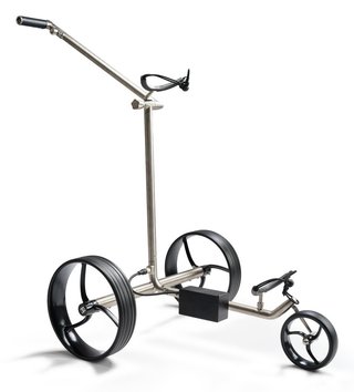 Davies Caddy Titan elektrische trolley, grijs/zwarte wielen