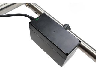 Davies Caddy Titan elektrische trolley, grijs/zwarte wielen