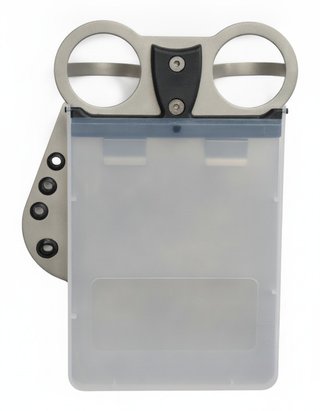 Davies Caddy Titan Scorecard Holder (plastic cover) trolleyaccessoire, titanium