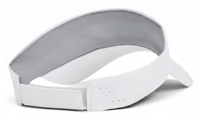 Under Armour Iso-chill Launch heren visor, wit/reflective