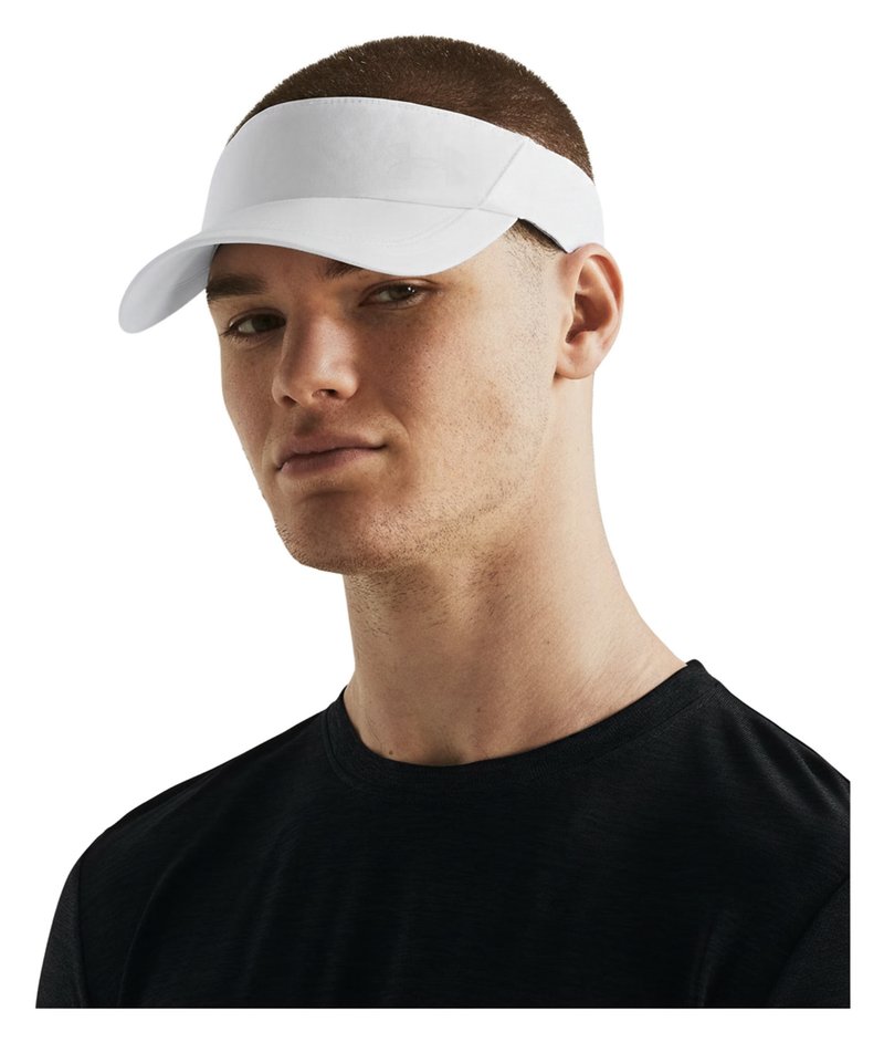 Under Armour Iso-chill Launch heren visor, wit/reflective