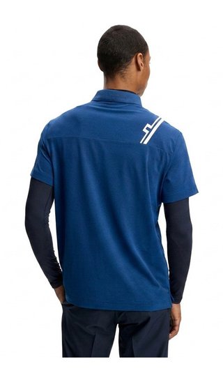 J.Lindeberg Fred Polo heren polo, Estate Blue