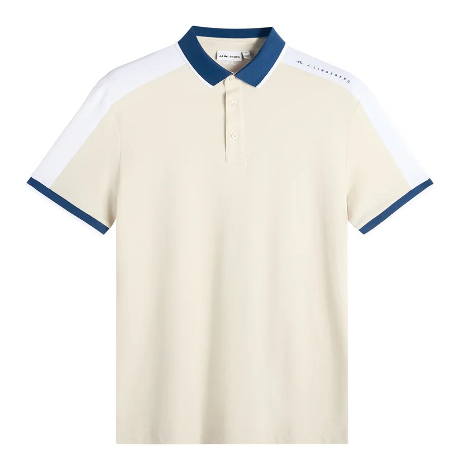 J.Lindeberg Jace Polo heren polo, Moonbeam