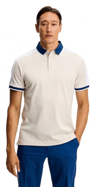 J.Lindeberg Jace Polo heren polo, Moonbeam