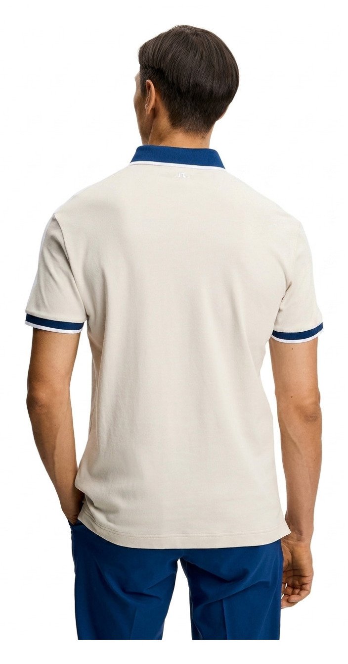 J.Lindeberg Jace Polo heren polo, Moonbeam