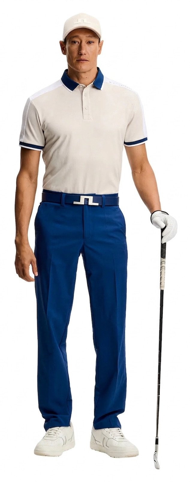 J.Lindeberg Jace Polo heren polo, Moonbeam