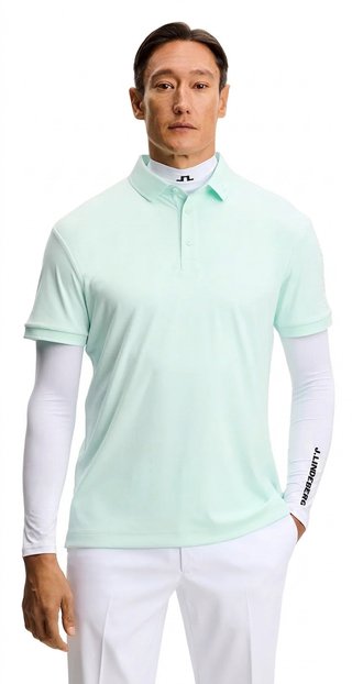 J.Lindeberg Tour Tech Polo heren polo, Bay