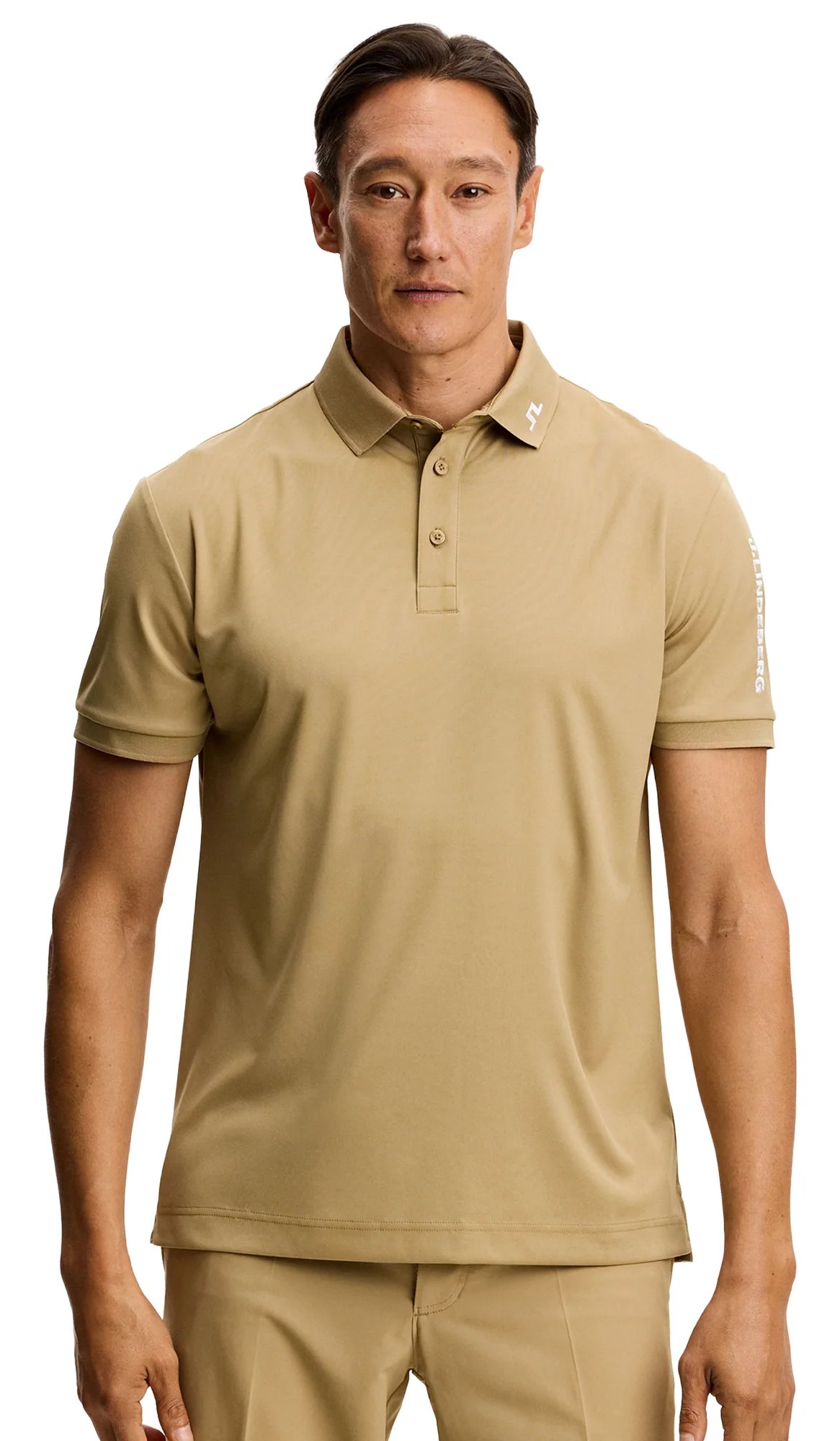 J.Lindeberg Tour Tech heren polo, kelp