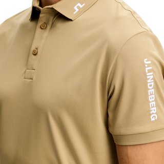 J.Lindeberg Tour Tech heren polo, kelp