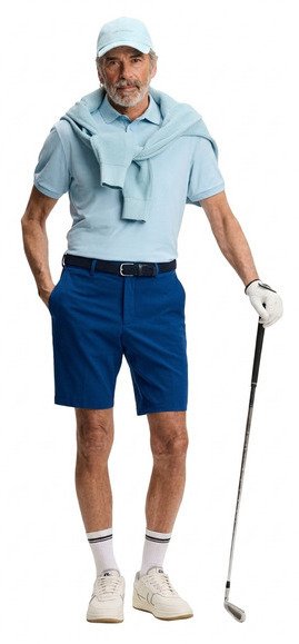 J.Lindeberg Vent heren shorts, Estate Blue