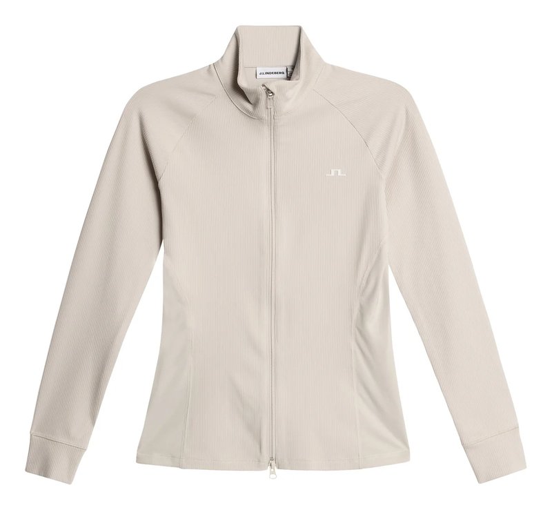 J.Lindeberg Mel Rib Mid Layer dames midlayer, Moonbeam