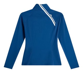 J.Lindeberg Nadu Quarter Zip dames mid layer, Estate Blue