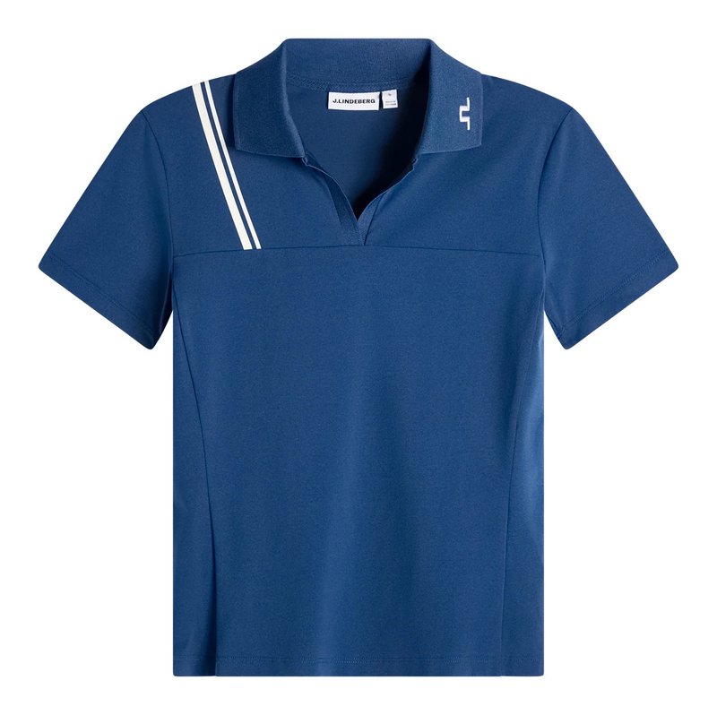 J.Lindeberg Melli dames polo, estate blue