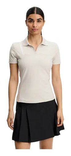 J.Lindeberg Melli dames polo, moonbeam