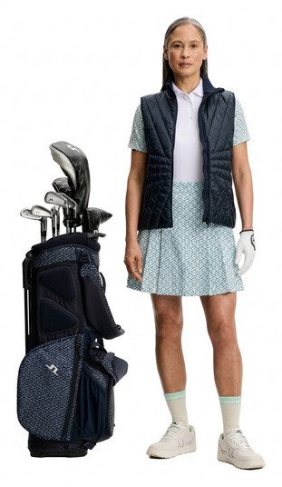 J.Lindeberg Chiara Polo dames polo, Ladder White Bay