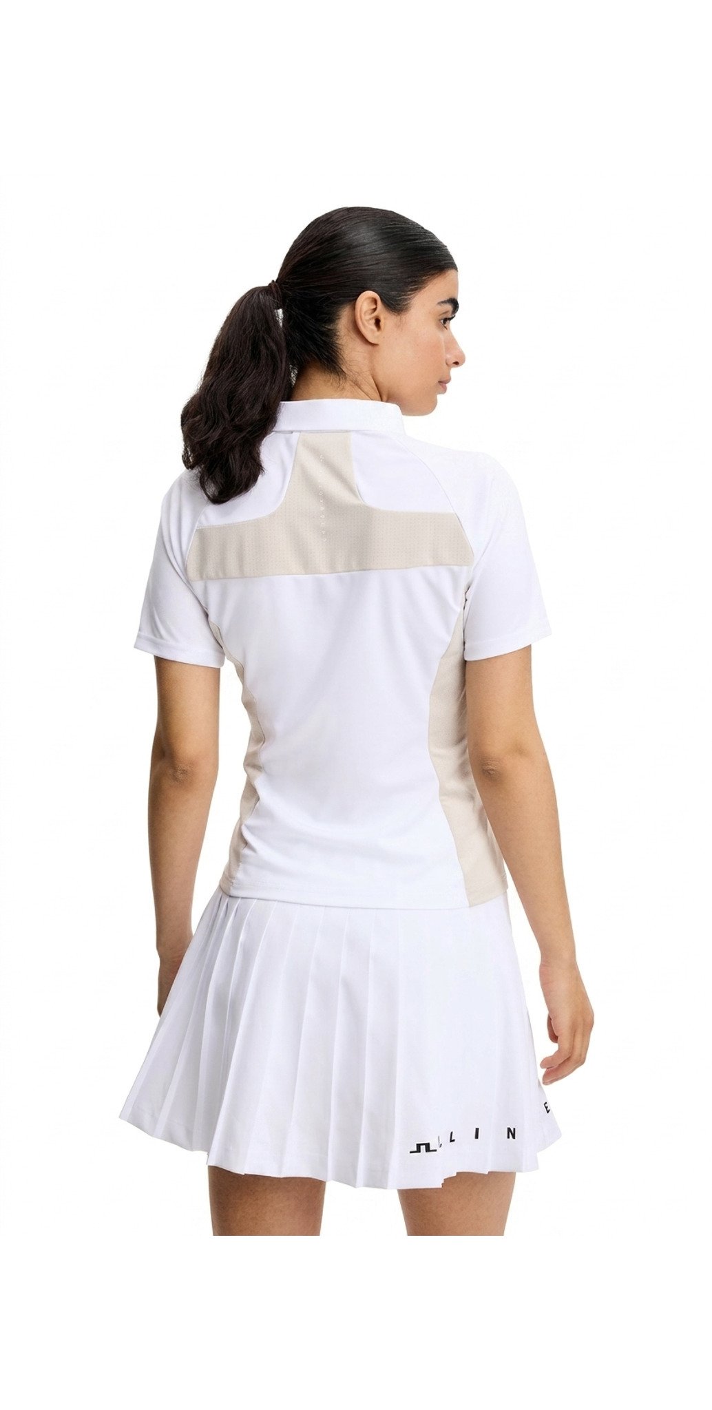 J.Lindeberg Isador dames polo, wit