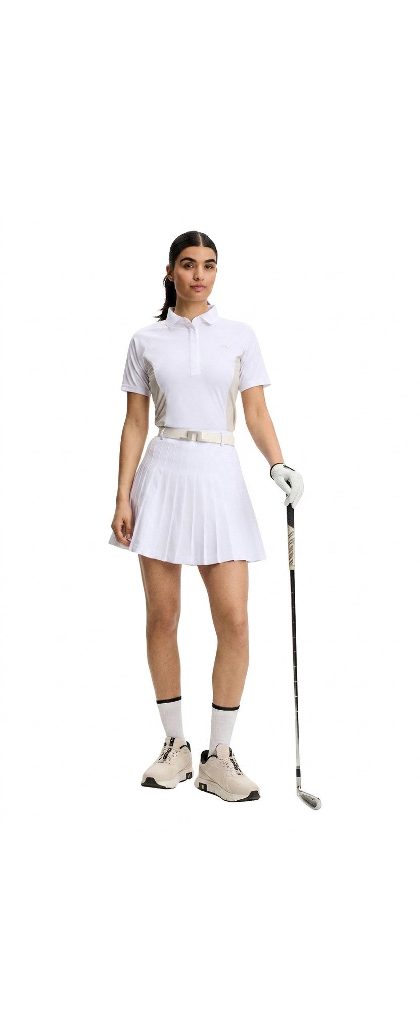 J.Lindeberg Isador dames polo, wit
