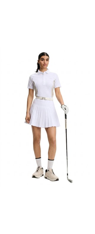 J.Lindeberg Isador dames polo, wit