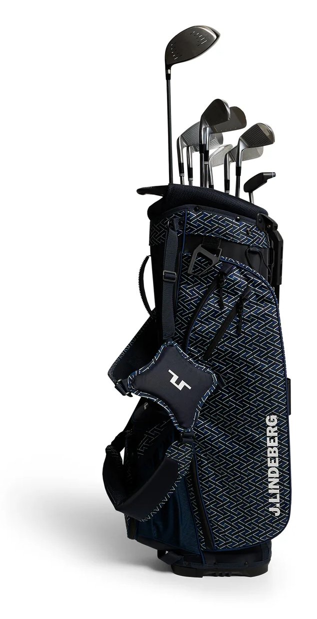 J.Lindeberg JL Flare Printed golftas, Ladder Estate Navy