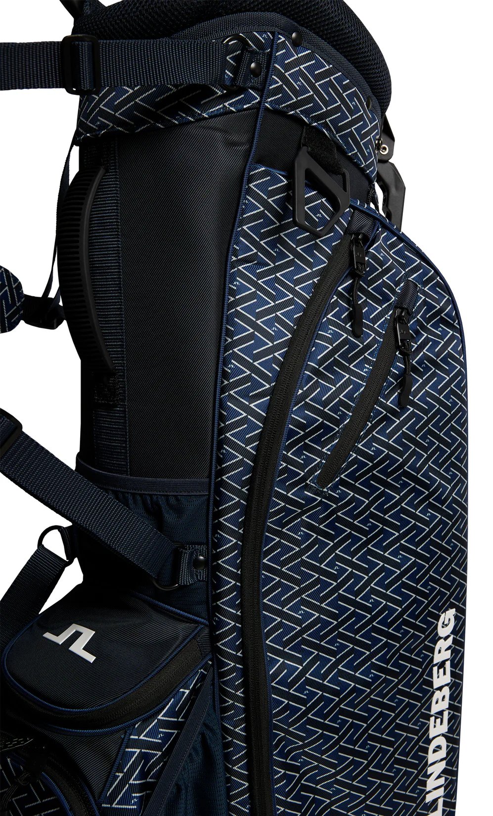 J.Lindeberg JL Flare Printed golftas, Ladder Estate Navy