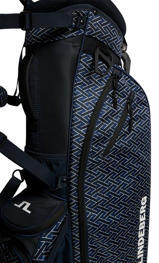 J.Lindeberg JL Flare Printed golftas, Ladder Estate Navy
