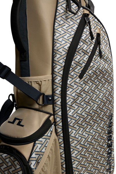J.Lindeberg JL Flare Printed golftas, Ladder White Kelp
