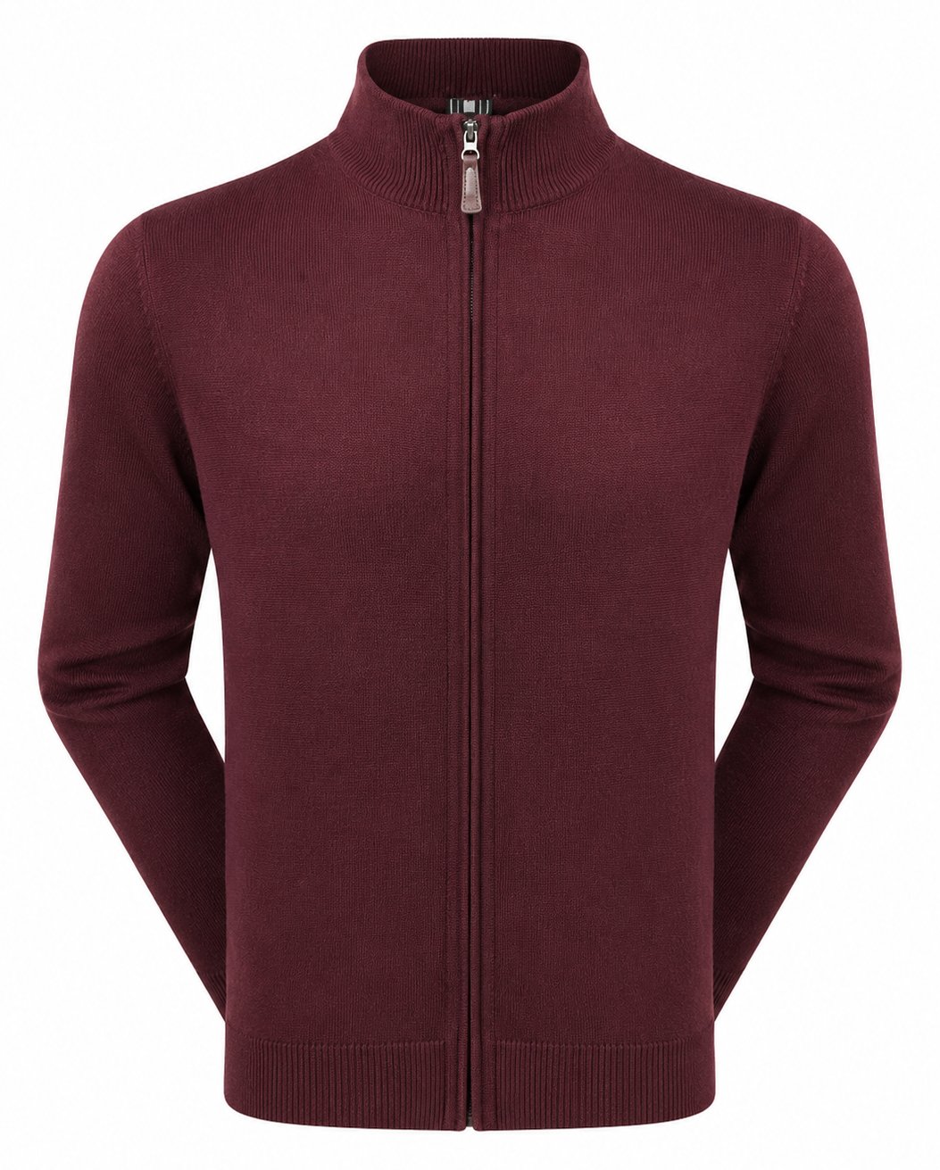 FootJoy drirelease Full-Zip Lined heren sweater, port