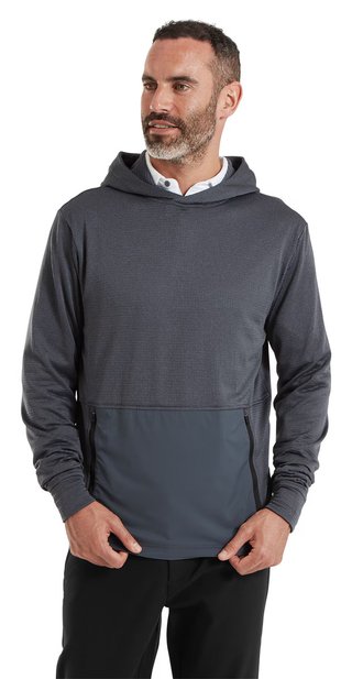 FootJoy ThermoSeries Crossover heren hoodie, charcoal