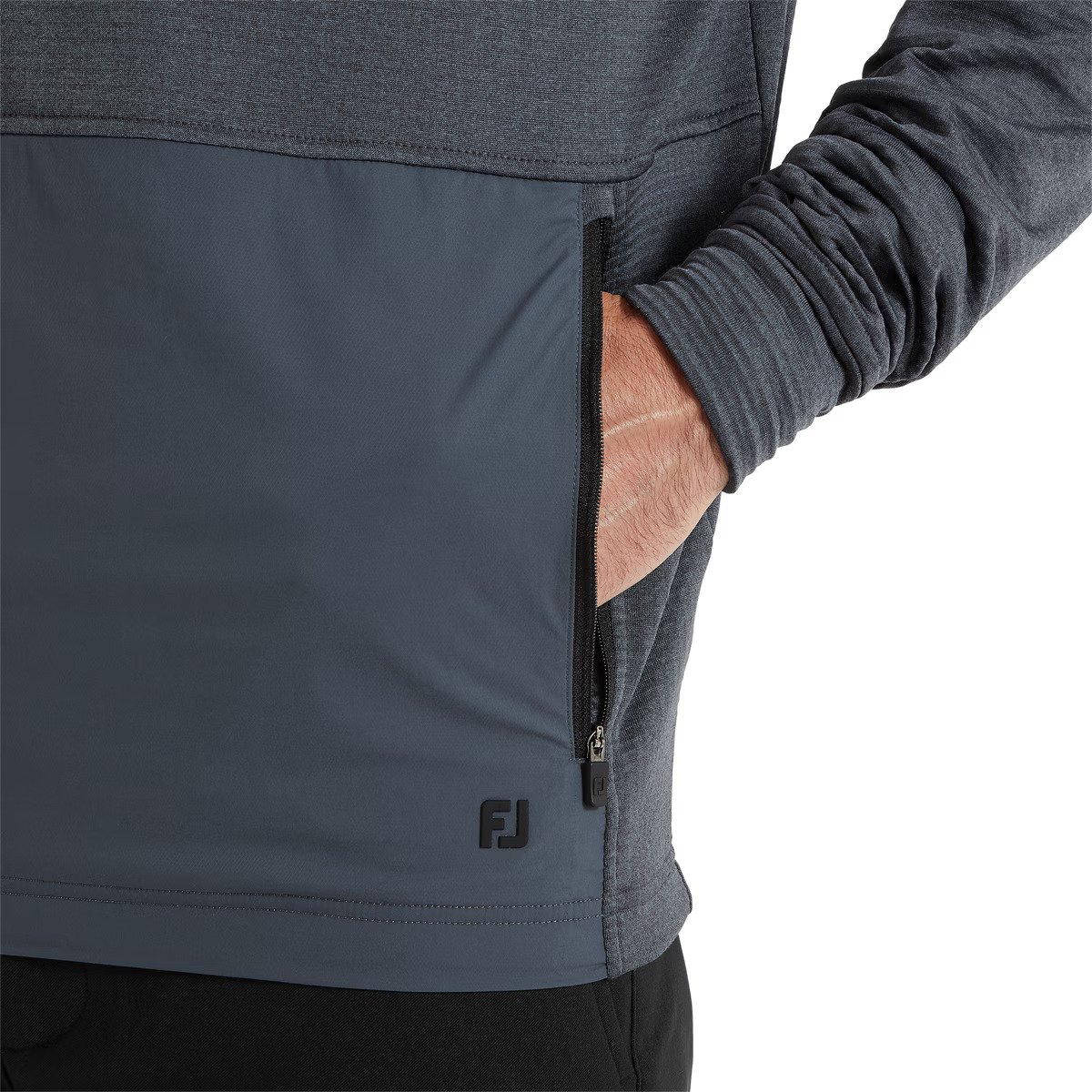 FootJoy ThermoSeries Crossover heren hoodie, charcoal
