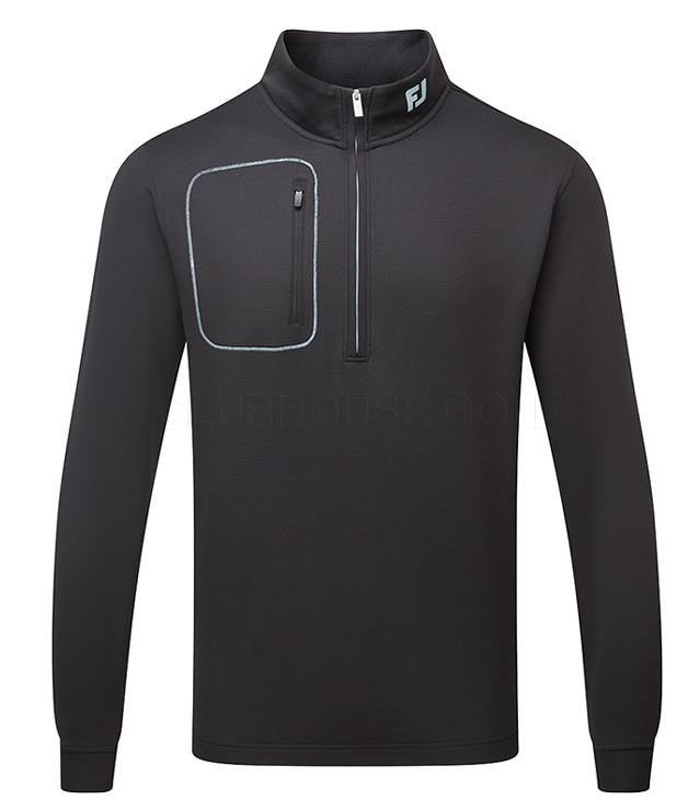 FootJoy ThermoSeries Texture Midlayer heren sweatshirt, zwart