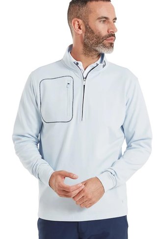 FootJoy ThermoSeries Texture Midlayer heren sweatshirt, mist