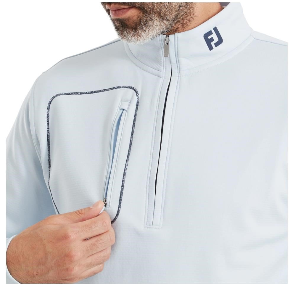 FootJoy ThermoSeries Texture Midlayer heren sweatshirt, mist