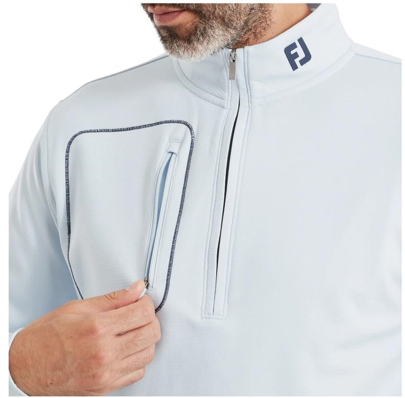 FootJoy ThermoSeries Texture Midlayer heren sweatshirt, mist
