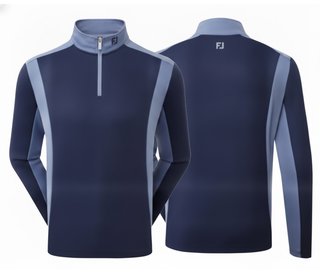 FootJoy ThermoSeries Blocked heren midlayer sweatshirt, navy/midnight
