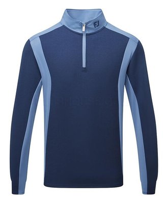 FootJoy ThermoSeries Blocked heren midlayer sweatshirt, navy/midnight