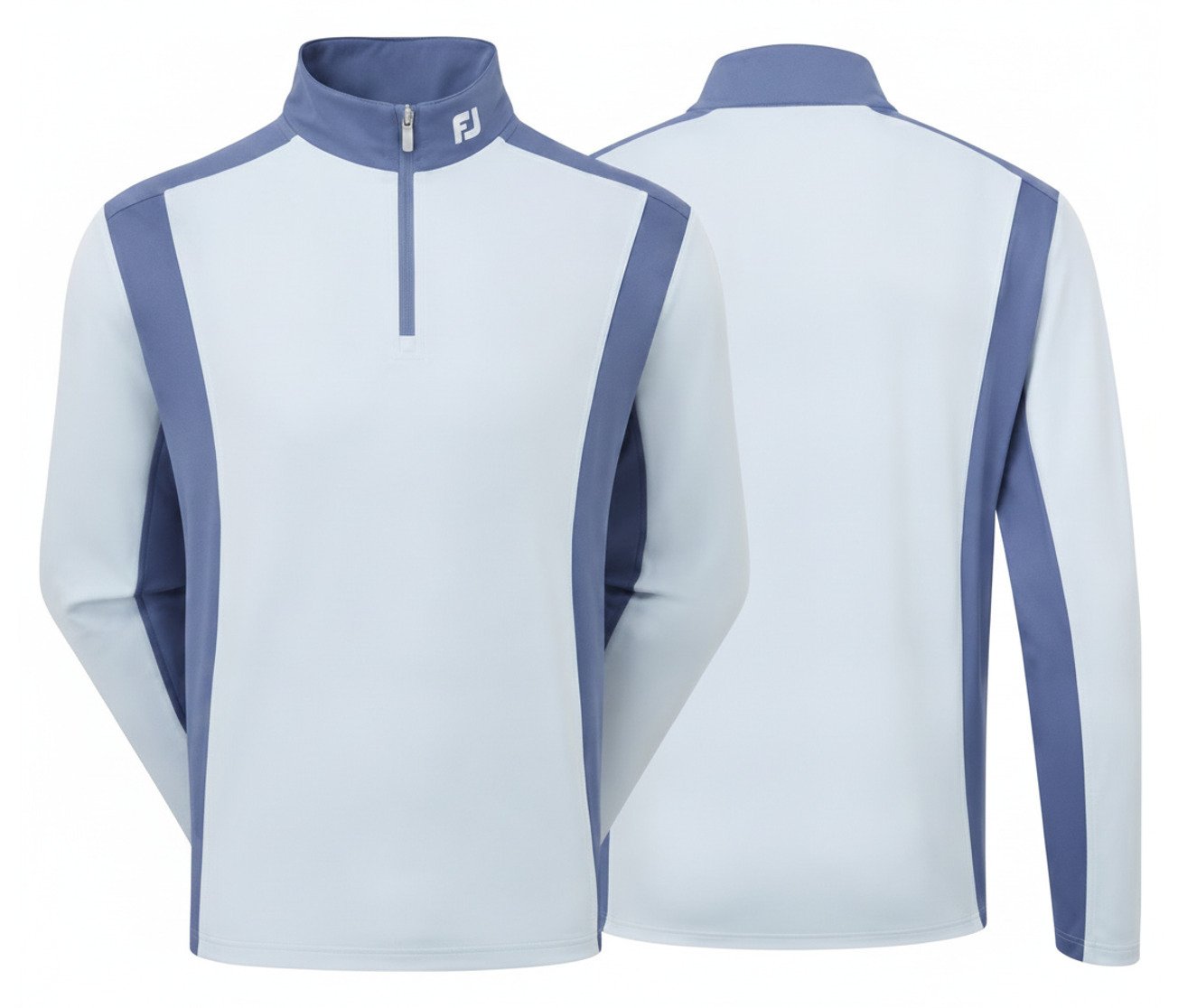 FootJoy ThermoSeries Blocked Midlayer heren sweater, mist/midnight